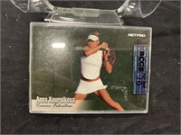 Anna Kournikova Tennis Card Graded Gem Mint 10