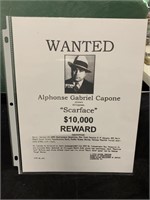 Al Capone Scarface Sign Poster