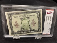 Mickey Mantle Baseball Bucks Graded Gem Mint 10