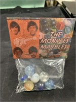Vintage The Monkees Marbles In Bag
