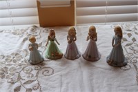 PORCELAIN FIGURINES   AGES 6-10 "GROWING UP"