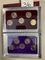 Lot 36- 2000  50 States Comm  Quarters, 2 sets