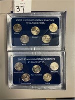 Lot 37- Two 50 States Comm Quarters Proof sets