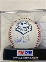 Lot 43- Derek Jeter Signed Baseball 2004 Japan