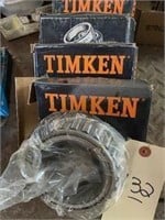 L132- Lot of 6  Timken Tapered Bearings - New