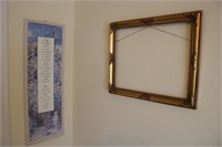 PICTURE FRAME AND PRINT