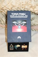 STAR TREK-25TH ANNIVERSARY VHS  WITH PINS