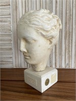 Greek Hygeia Bust Goddess of Health Figure