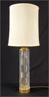 Stuart Crystal Electric Lamp w/ Label