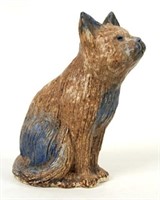 McCarty Pottery Nutmeg Seated Cat