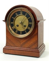 French Mahogany Mantle Clock