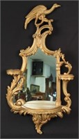 Italian Rococo Revival Mirrored Wall Bracket