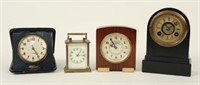 4 Small 1869 - 1950 Clocks Terry, Seth Thomas Etc.