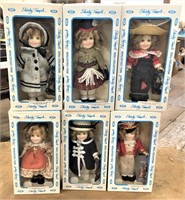 (6) Ideal Shirley Temple Dolls in Boxes, 1982 CBS