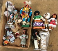 American Indian Doll Lot