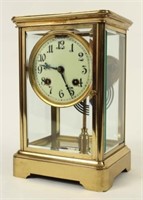 Ansonia Crystal Regulator Clock