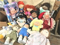 Lot Mostly Cabbage Patch Dolls