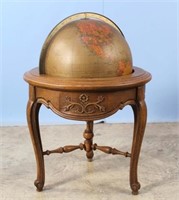 Brandt Furniture French Provincial Stand w/ Globe
