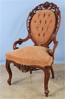 19th Century Rococo Ladies Parlor Chair