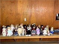 Porcelain Doll Collection-Rapunzel, Mother Goose