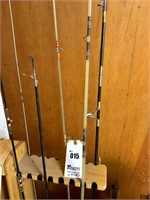 6 Fishing Poles, Some With Reels