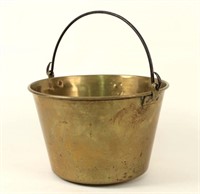 Waterbury Brass Co. Brass Bucket 1873
