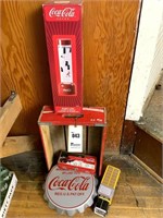 Coca Cola Bubble Lamp, Coca Cola Wooden Crate
