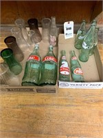 6 Coca Cola Bottles, Assorted Sizes