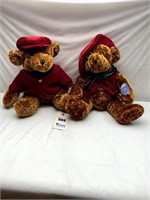Holiday Plush Stuffed Bears