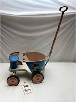Vintage Tin Doll Stroller