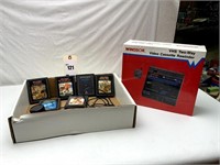 6 Atari Games & 2-way VHS Rewinder