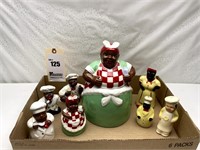 Black Americana Kitchen Figurines