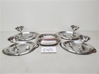 Vintage Stainless Serving Dishes (No Ship)