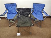 3 Camping Chairs (No Ship)