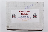 (500) .44 Cal 180 Grain CheyCast  Bullets