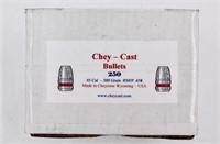 (250) .45 Cal 300 GR CheyCast Pistol Bullets