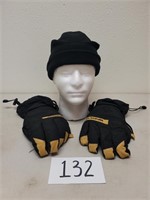 Men's $42 Dakine Nova Gloves + Polartec Fleece Hat