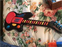 Toy electronic guitar