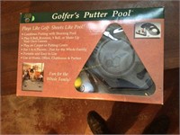 Golfers putter pool