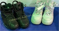 Air Jordan High Top Runners Size 10.5 and Nike...