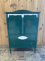 Overpaint Gents Dresser with Two Lower Drawers