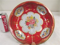B29, Daher Decorated Ware, Red metal bowl