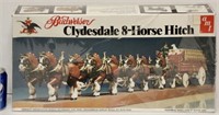 AMT Budweiser Clydesdale Horse Hitch Model NIB