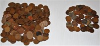 372 Wheat Pennies - 62 are 1910-30