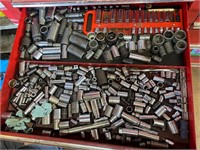 Huge lot of sockets snap on and others