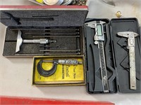 Micrometer and calipers