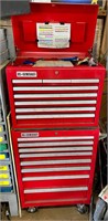 US general 16 drawer 2 piece tool chest