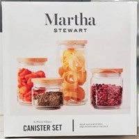 Martha Stewart Canister set 4pc