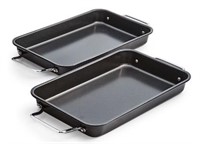 Tools of the Trade Set of 2 Roasting Pans