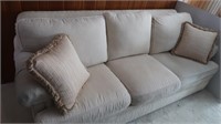Ethan Allen Sofa w/Pillows-Good Condition 7'L